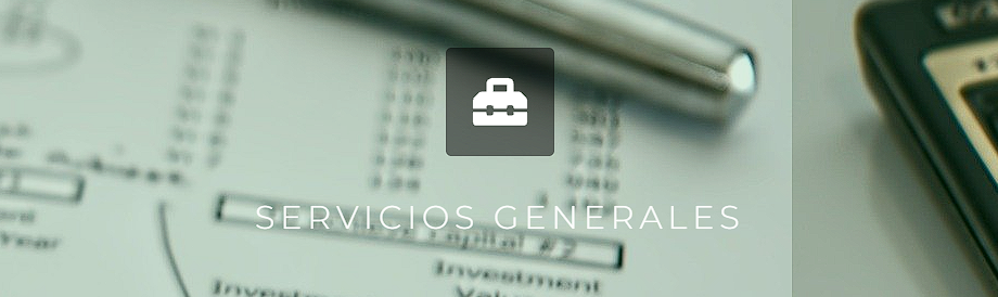 SERVICIOS GENERALES